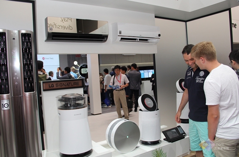 科幻视觉效果！LG IFA展未来派空气净化器 