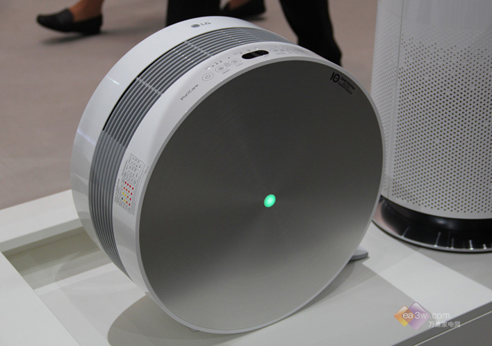科幻视觉效果！LG IFA展未来派空气净化器 