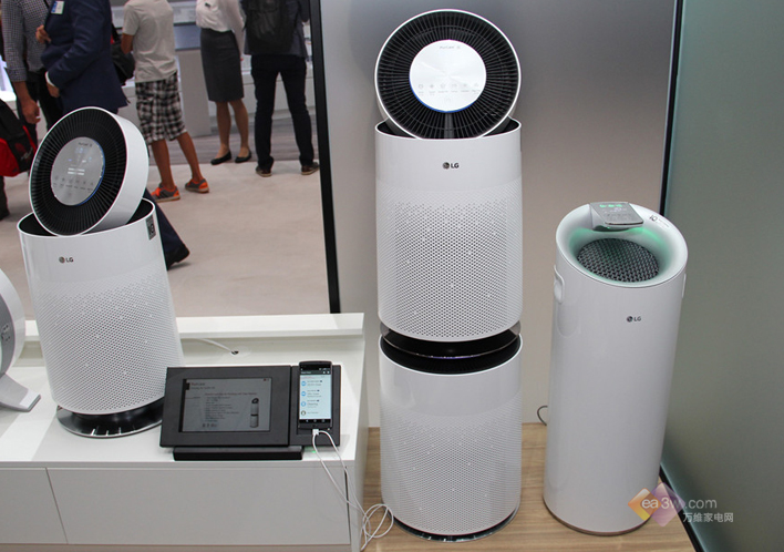 科幻视觉效果！LG IFA展未来派空气净化器 