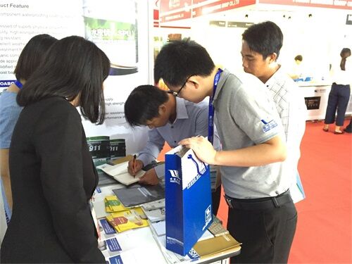 五征越南建筑建材展：卓宝产品大放异彩(图1)