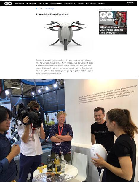 臻迪PowerEgg无人机亮相IFA柏林展(图2)