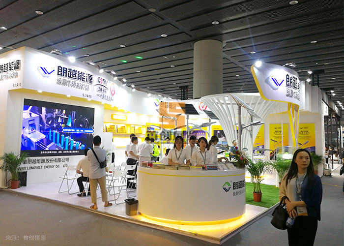 朗越能源 展会设计制作(图1)